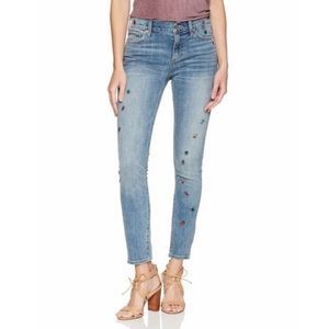 LUCKY BRAND | AVA SKINNY EMBROIDERED BUGS JEANS
